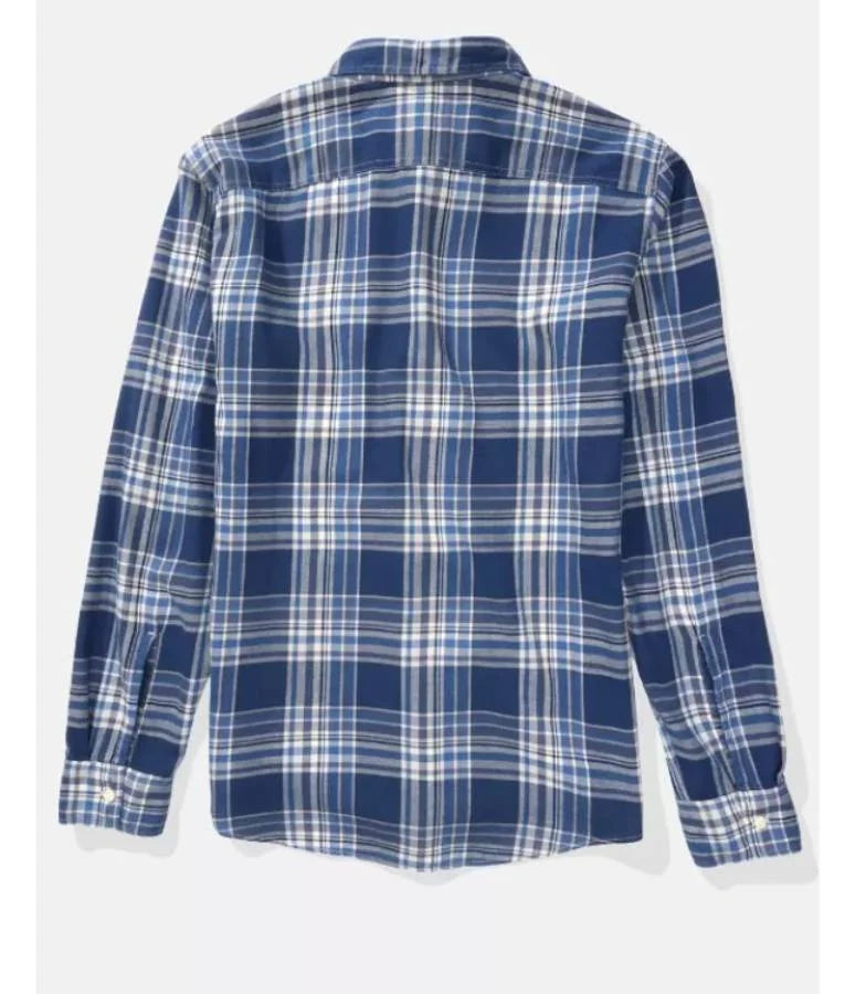 Sullivans Crossing S03 Chad Michael Murray Blue Plaid Shirt