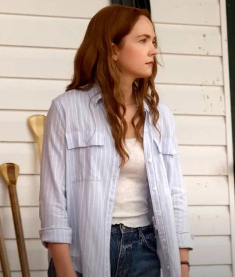 Sullivans Crossing S03 Morgan Kohan Pinstripe Shirt