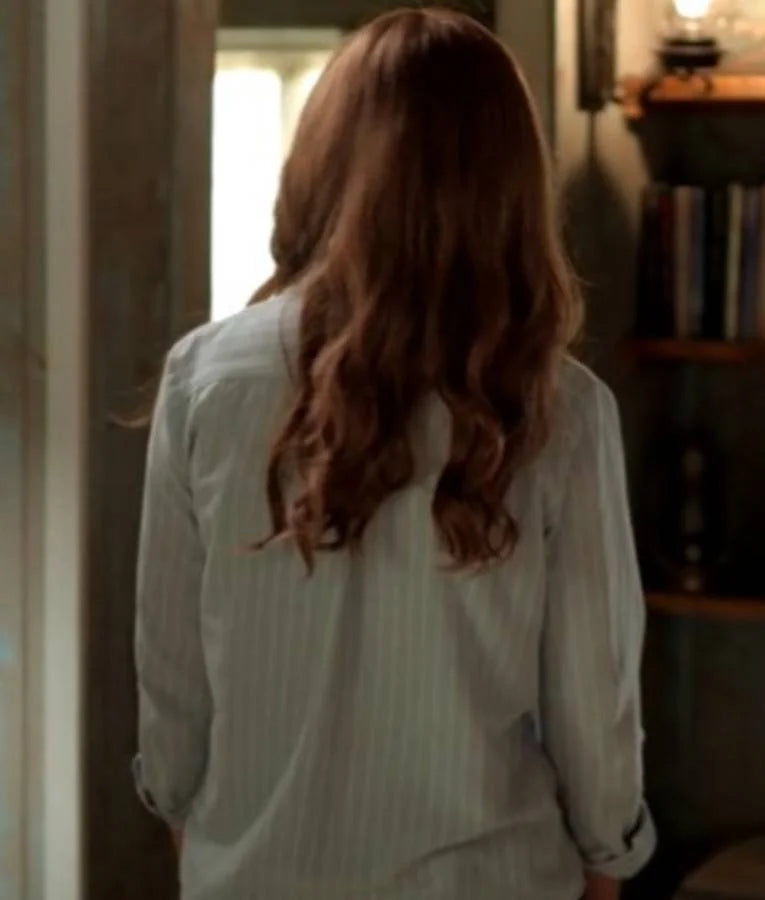 Sullivans Crossing S03 Morgan Kohan Pinstripe Shirt