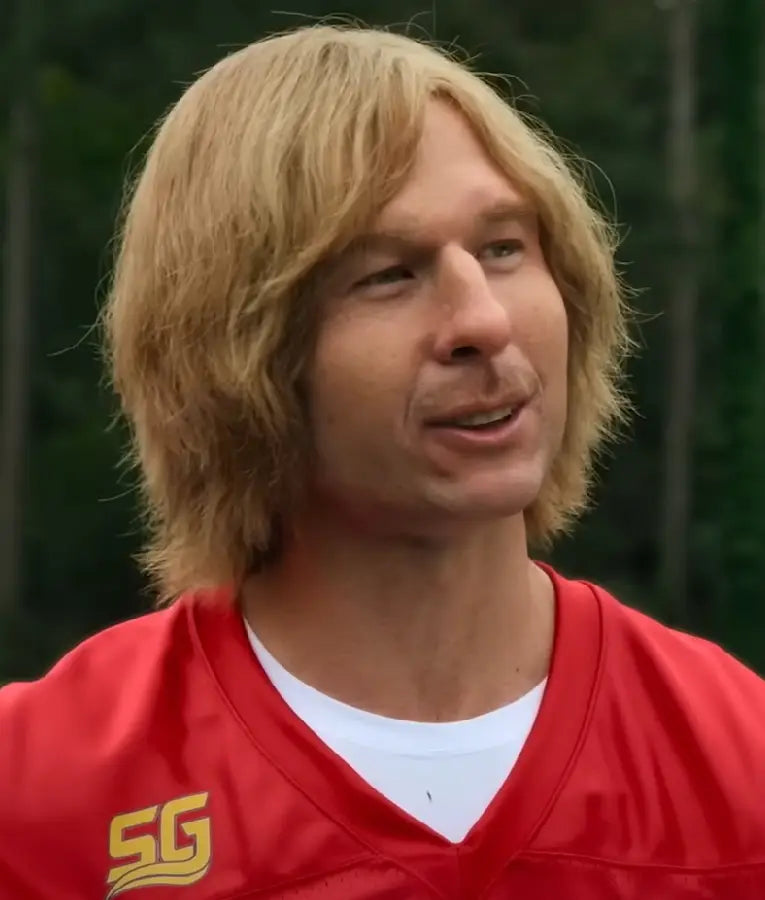 Chad Powers 2025 Glen Powell 2 Printed Red T-Shirt