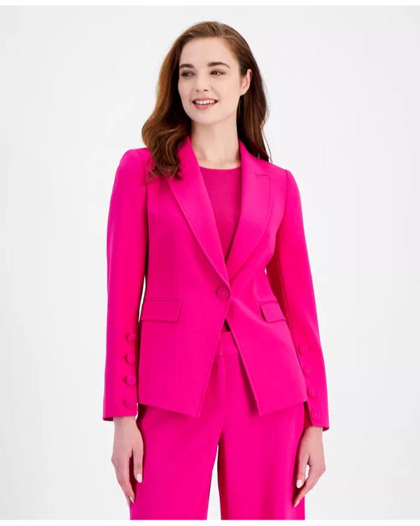 America Reports 2025 Gillian Turner Pink Blazer
