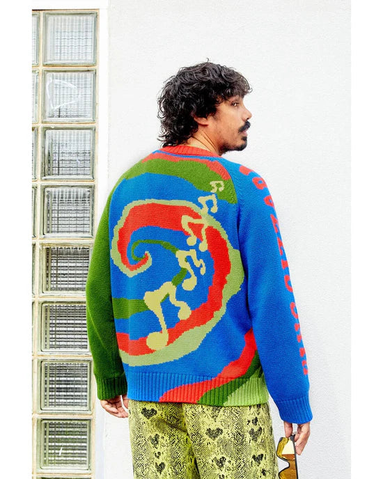 Great Celebrity Bake Off S08 Noel Fielding Aligator Sweater