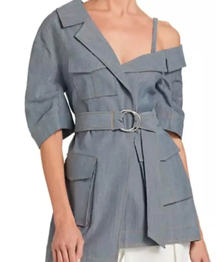 Freakier Friday Jamie Lee Curtis Grey Jacket