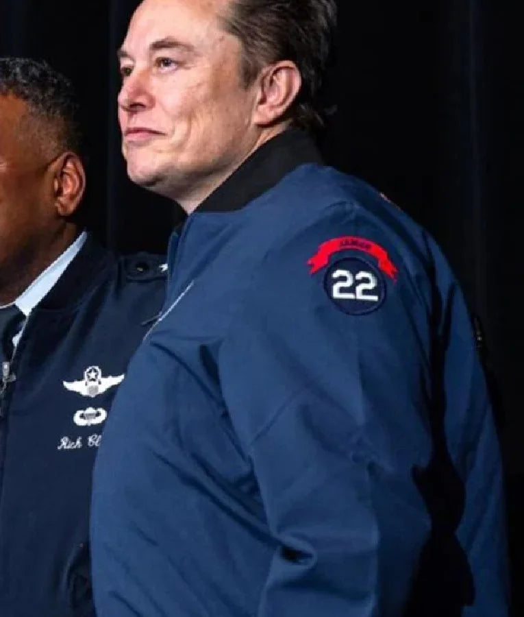 Elon Musk The Air Force Academy Jacket