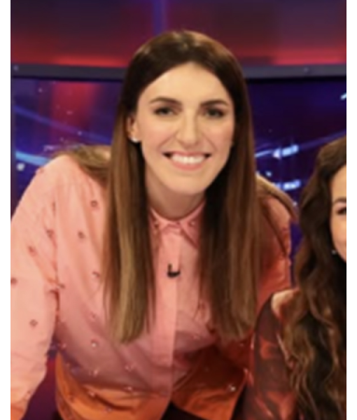 The Cheap Seats S05 Mel Tracina Pink & Orange Ombré Shirt