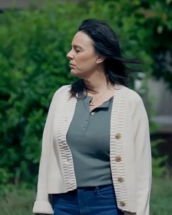 The Feud Jill Halfpenny Cardigan