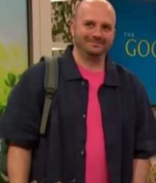 The Good Stuff With Mary Berg 2025 Embroidered Floral Linen Shirt