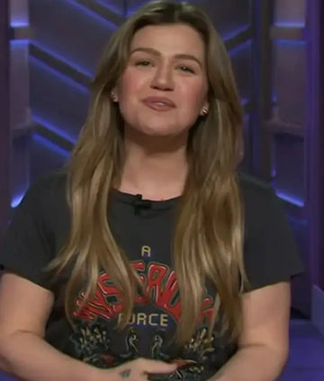 The Kelly Clarkson Show Black Mysterious Force Graphic Tee