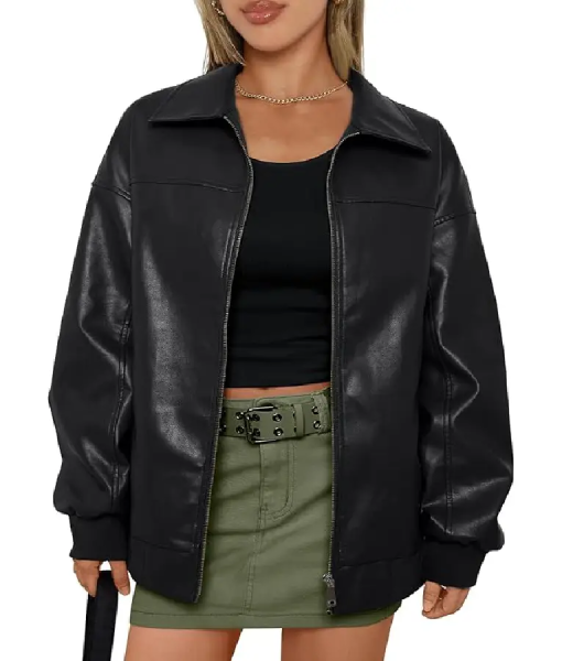 The Mcbee Dynasty S02 Calah Jackson Black Leather Jacket