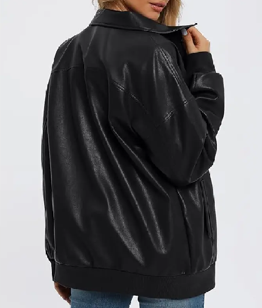 The Mcbee Dynasty S02 Calah Jackson Black Leather Jacket