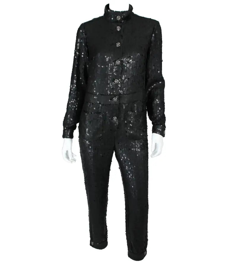 The Real Housewives of Miami Alexia Echevarria Sequin Jumpsuit
