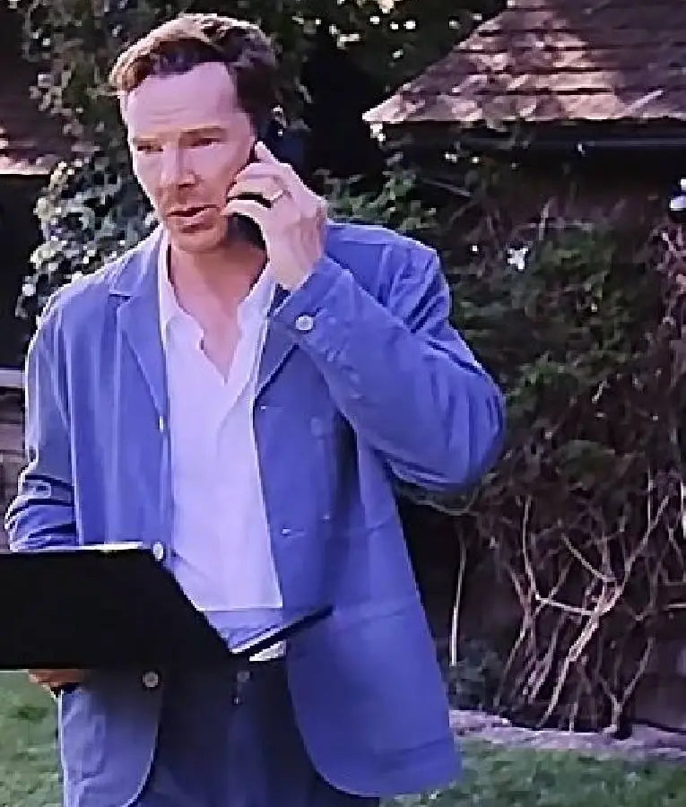 The Roses Benedict Cumberbatch Blue Blazer