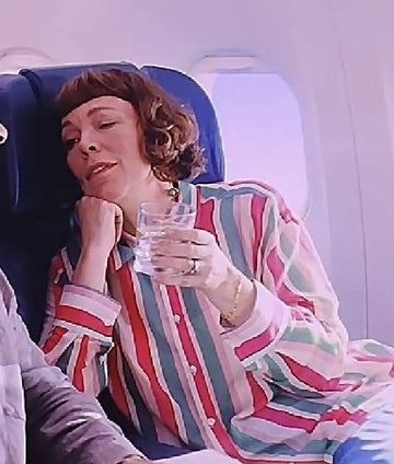 The Roses Olivia Colman Striped Shirt