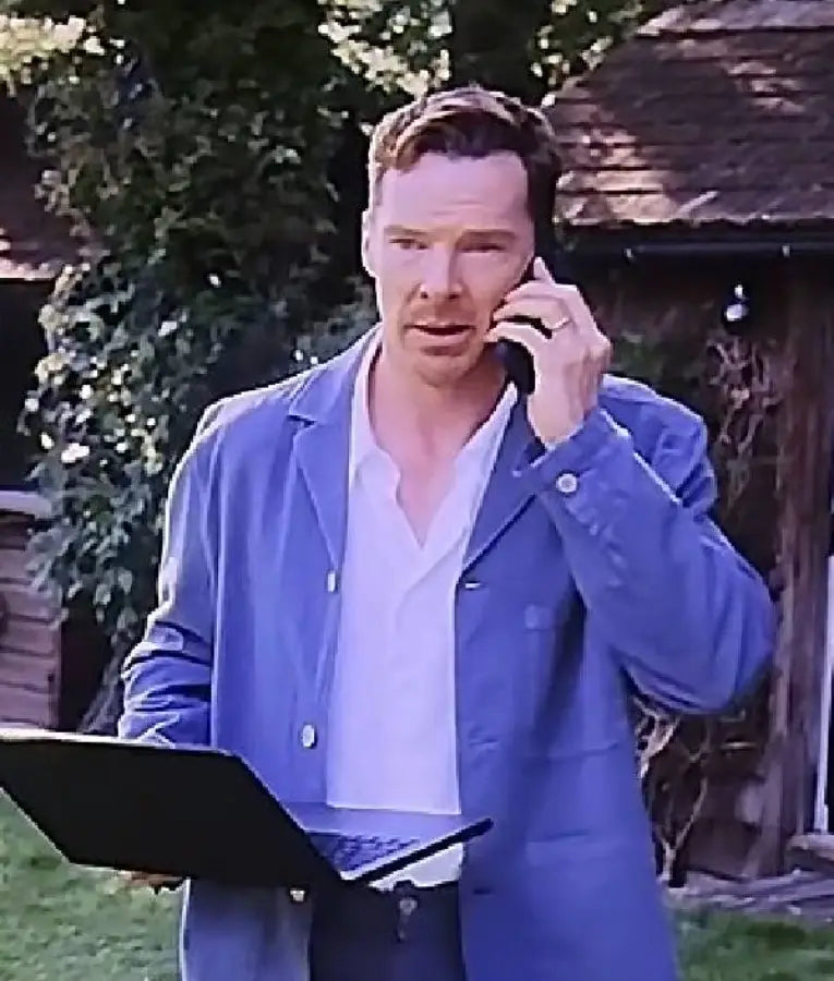 The Roses Benedict Cumberbatch Blue Blazer