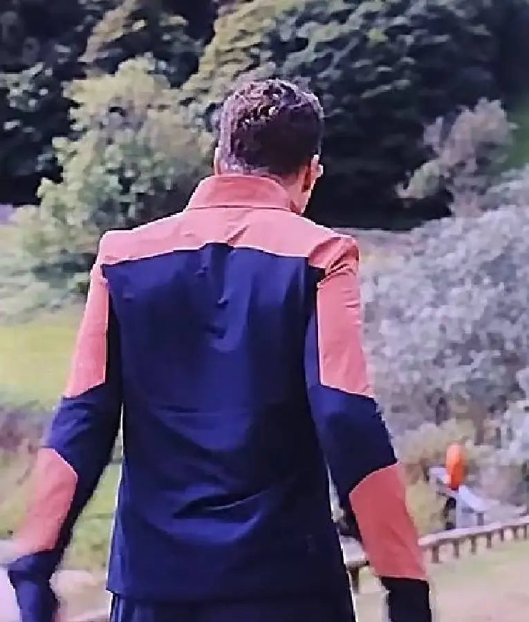 The Roses Benedict Cumberbatch Pink & Black Track Jacket