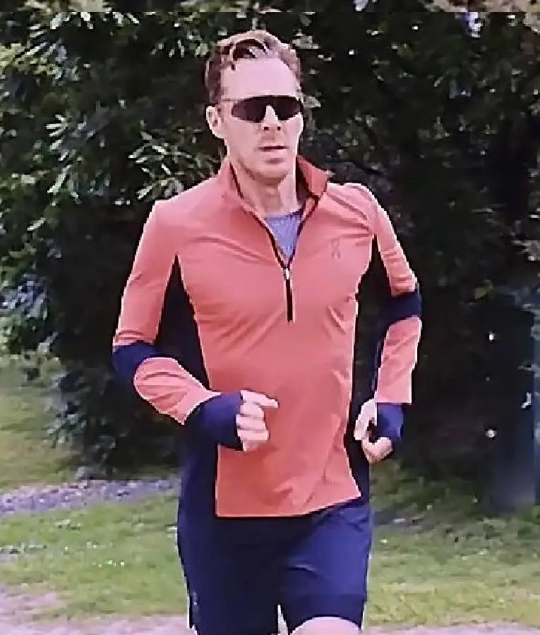 The Roses Benedict Cumberbatch Pink & Black Track Jacket