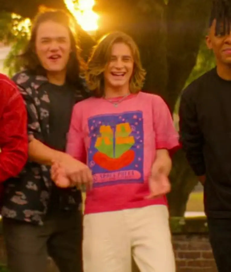 The Runarounds S01 Neil Crosby Pink T-Shirt