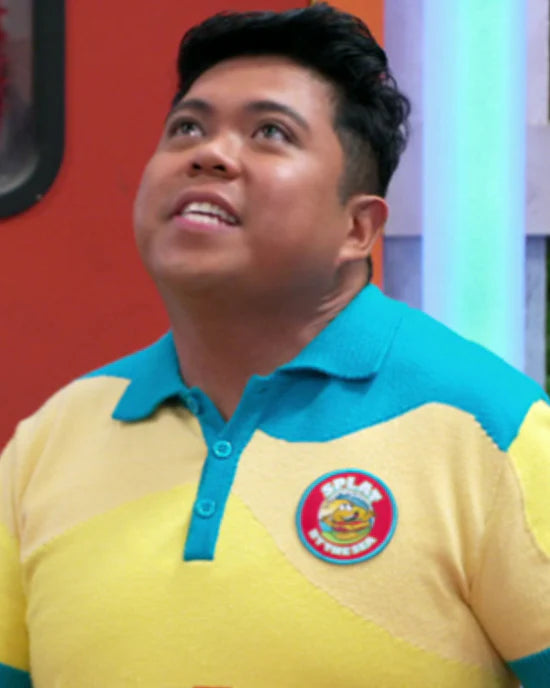 The Thundermans Undercover S01 Colorblock Swirl Polo T-Shirt