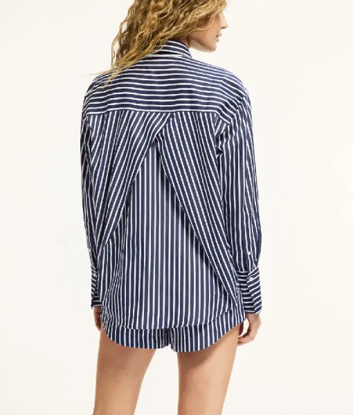 The Today Show 2025 Kristie Dambrosio Correll Striped Shirt