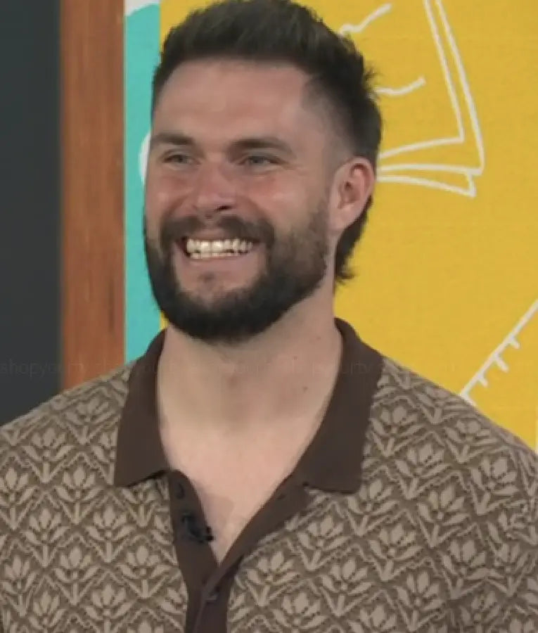 The Today Show 2025 Philip Lindsay Knit Shirt