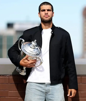 The Today Show Carlos Alcaraz Black Jacket