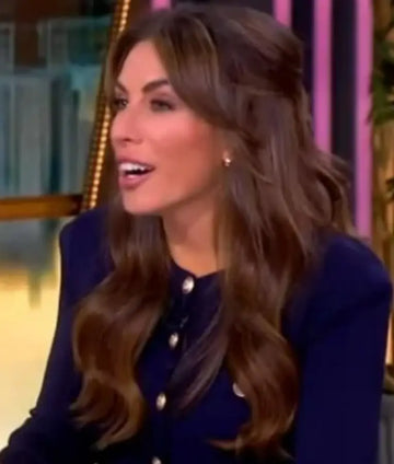 The View Alyssa Farah Griffin Navy Jacket