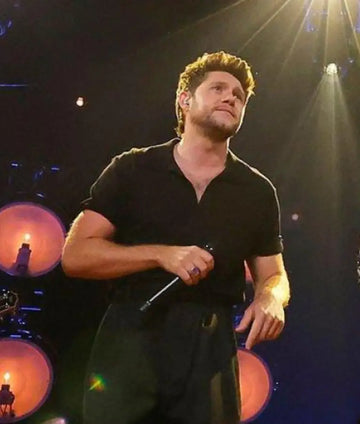The Voice S28 Niall Horan Black Polo Shirt