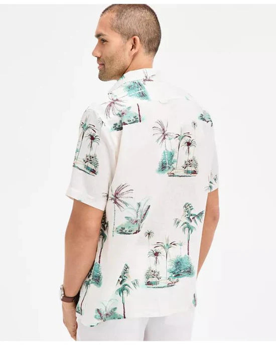 The Young And The Restless Joshua Morrow Palm Tree Print Shirt