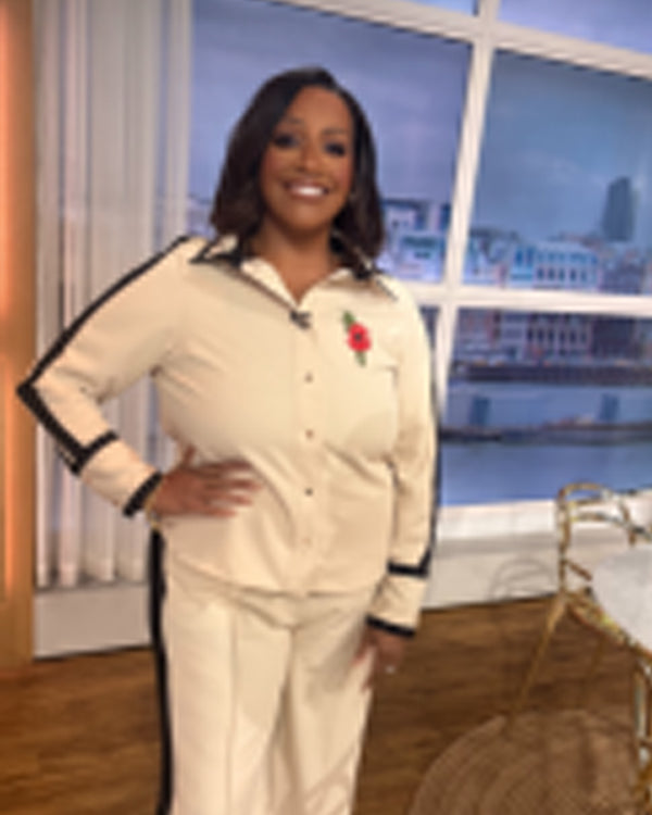This Morning 2025 Alison Hammond Collared Woven Shirt