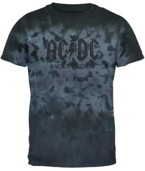 Travis Kelce ACDC Back In Black T-Shirt