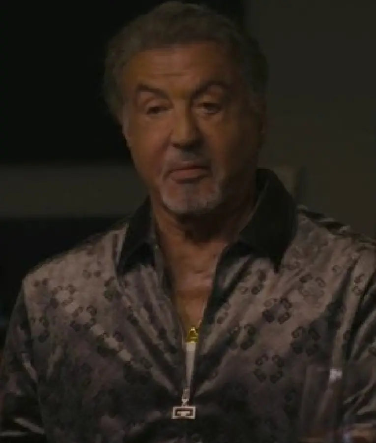 Tulsa King S03 Dwight Manfredi Velour Givenchy Jacket