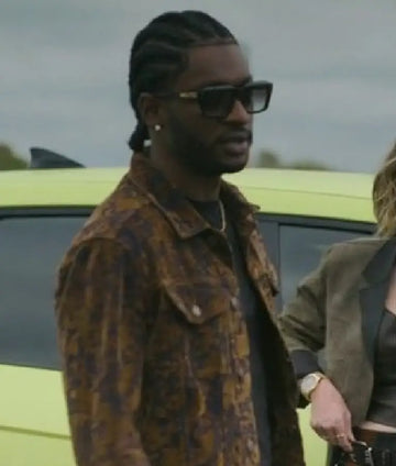 Tulsa King S03 Tyson Mitchell Velour Print Jacket