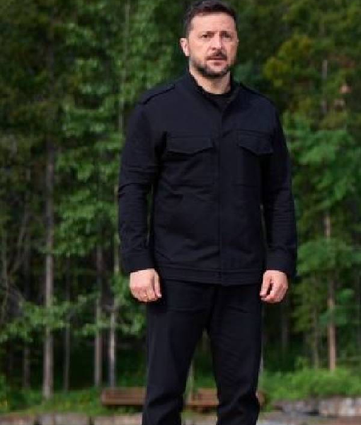 Zelensky Black Jacket