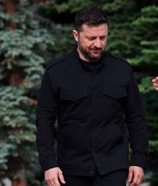 Zelensky Black Jacket
