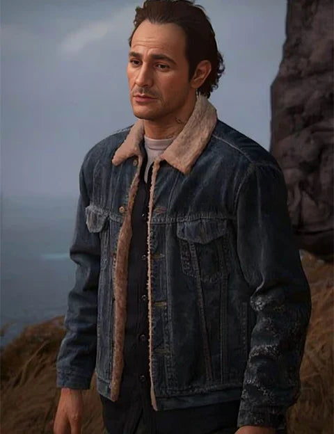 Uncharted Samuel Drake Denim Trucker Jacket