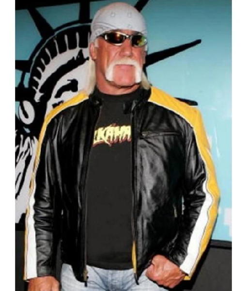 WWE Wrestler Hulk Hogan Leather Jacket