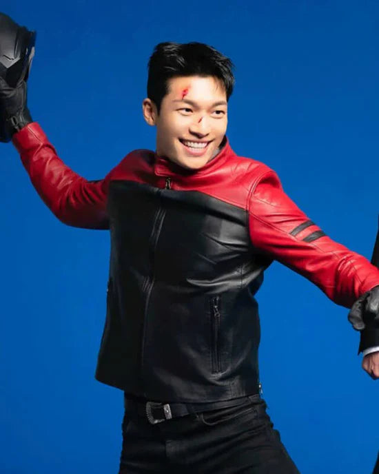 Wi Ha-joon Bad and Crazy Leather Jacket