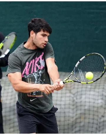 Carlos Alcaraz Wimbledon Championships 2025 Grey T-Shirt