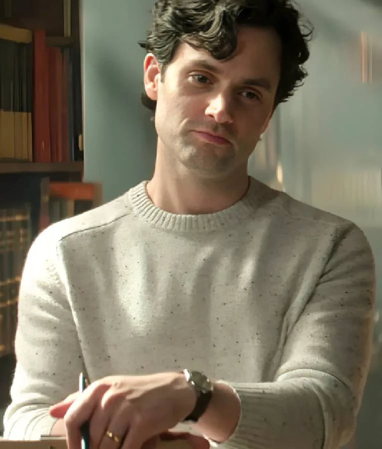 YOU S05 Penn Badgley Cashmere Sweater
