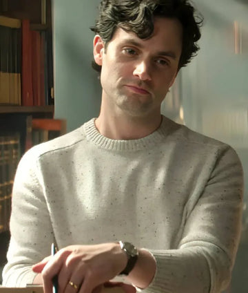YOU S05 Penn Badgley Cashmere Sweater