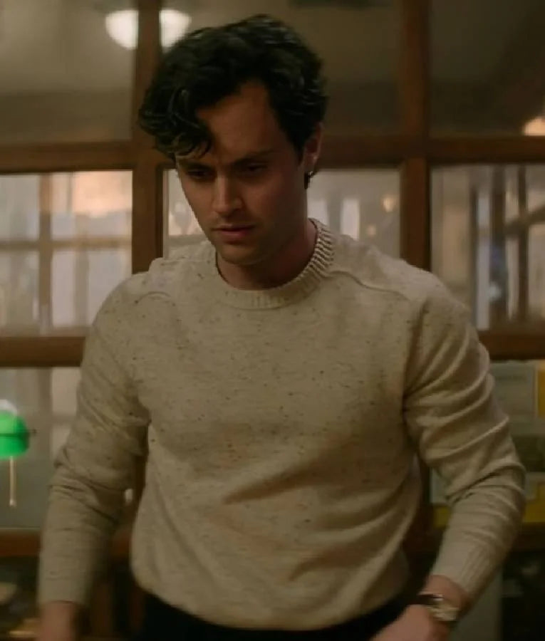 YOU S05 Penn Badgley Cashmere Sweater