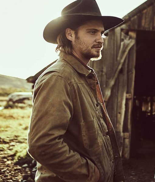 Kayce Brown Cotton Waxed Jacket