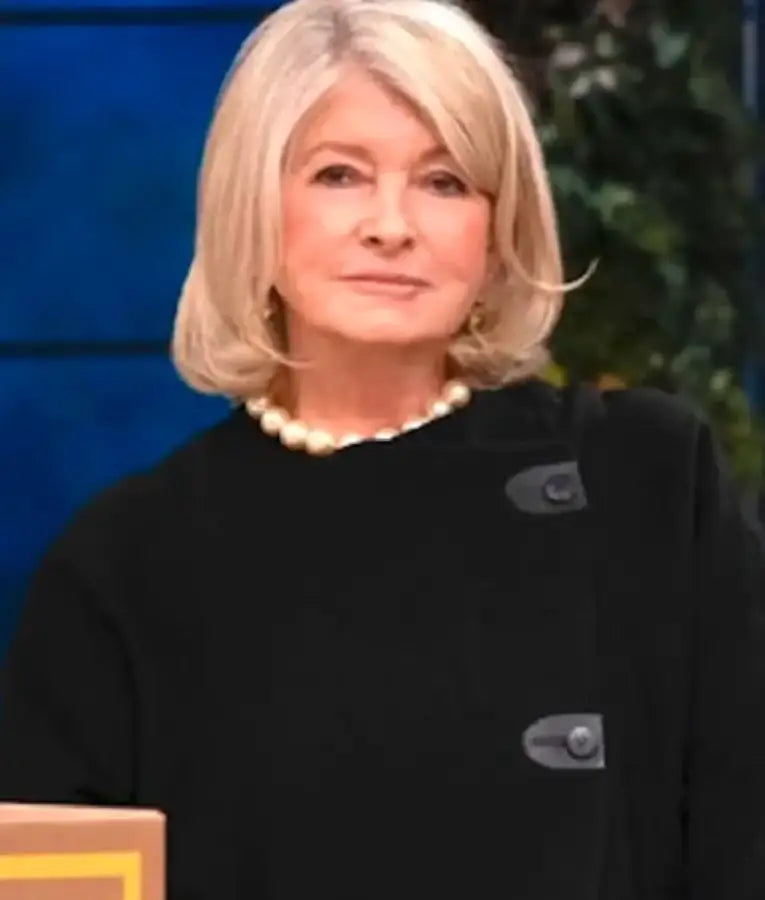 Yes Chef 2025 Martha Stewart Black Coat