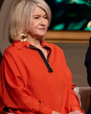 Yes Chef S01 Martha Stewart Orange Pullover Top