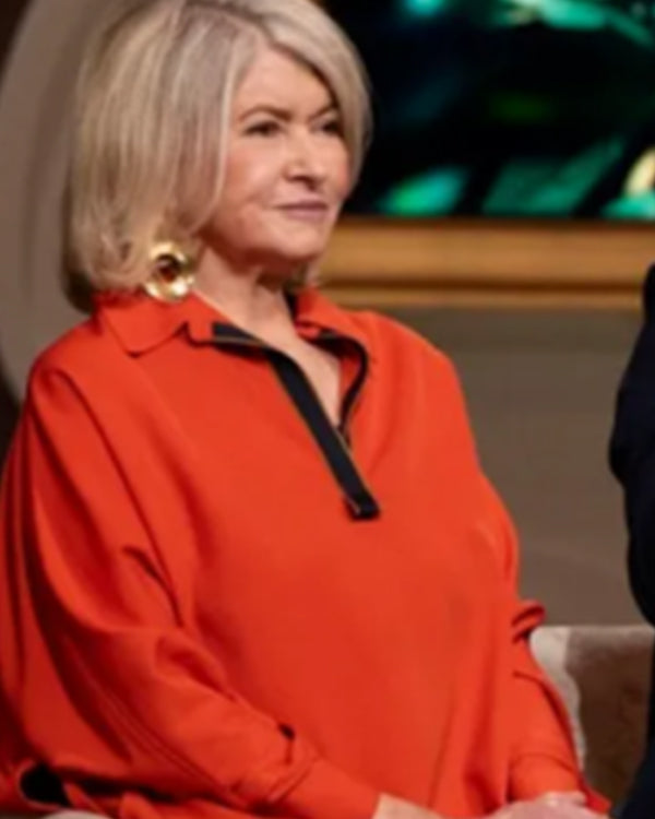 Yes Chef S01 Martha Stewart Orange Pullover Top