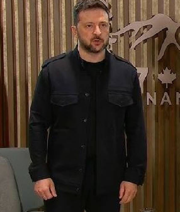 Zelensky Black Jacket
