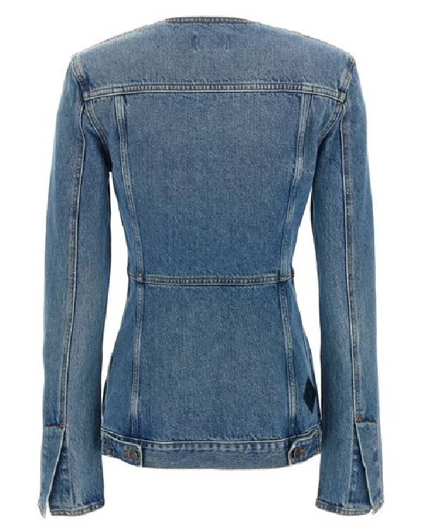 The Voice S28 Kelsea Ballerini Denim Collarless Jacket