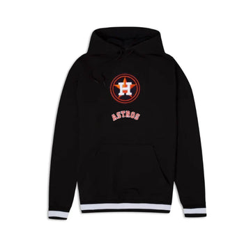 New Era Houston Astros Logo Select Black White Pullover Hoody
