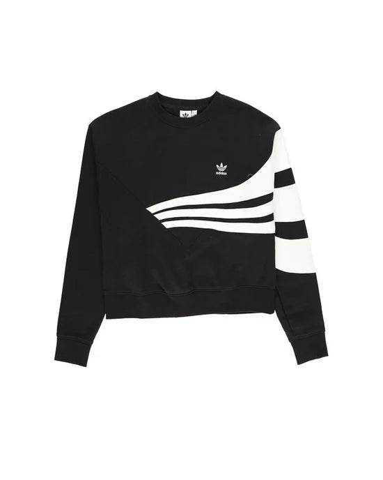 Access Daily 2025 Rachel Lindsay Black & White Stripe Sweatshirt