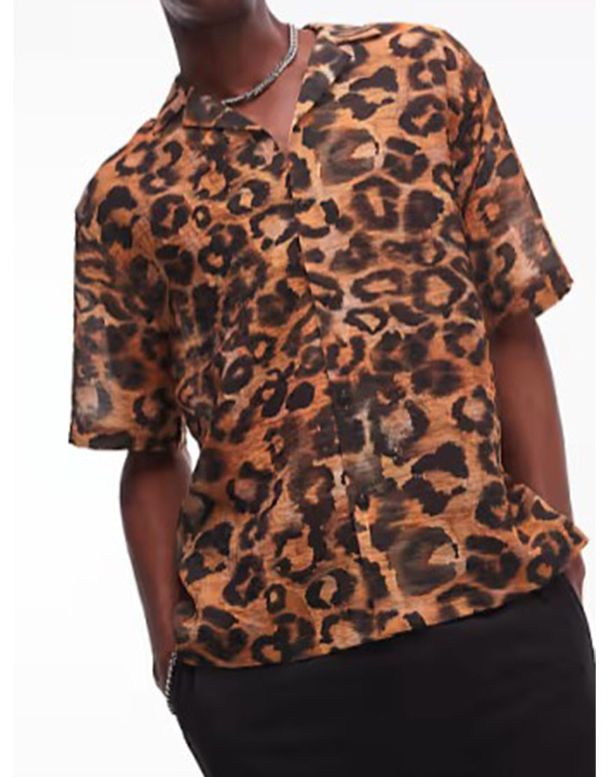 90 Day Hunt For Love 2025 Rob Leopard Print Shirt